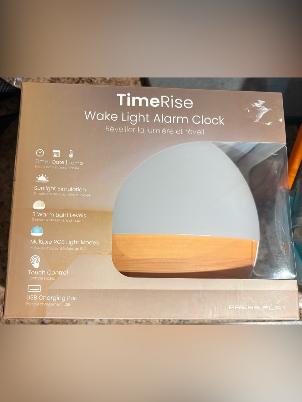 New TimeRise Wake Light Alarm Clock